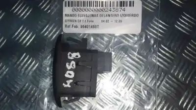 Second-hand car spare part left front power window switch for citroen c3 1.1 furio oem iam references 96401469t  