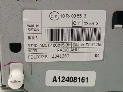Автозапчасти б/у аудиосистема / радио cd за ford c-max (cb3) ghia ссылки oem iam am5t18c815bh  10r035513