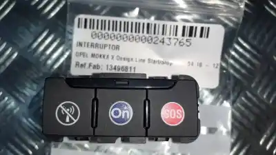 Автозапчастина б/у вимикач для opel mokka x design line start/stop посилання на oem iam 13496811 544652613 
