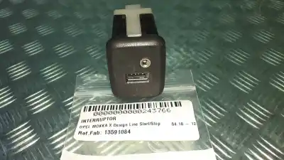 Автозапчасти б/у выключатель за opel mokka x design line start/stop ссылки oem iam 13591084