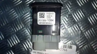 Second-hand car spare part switch for opel mokka x design line start/stop oem iam references 13591084  uwt40018004845