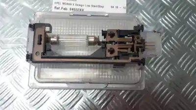 Автозапчасти б/у внутренний свет за opel mokka x design line start/stop ссылки oem iam 95063926 84633xx 