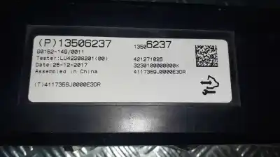 Second-hand car spare part electronic module for opel mokka x design line start/stop oem iam references 13506237 3230100000000x 90152149
