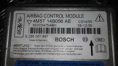 Автозапчасти б/у блок управления подушками безопасности за ford focus c-max (cap) trend (d) ссылки oem iam 4m5t14b056ae  0285001847