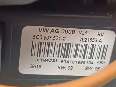 Second-hand car spare part heating fan for seat leon (5f1) reference oem iam references 5q1819021d  5q0907521c