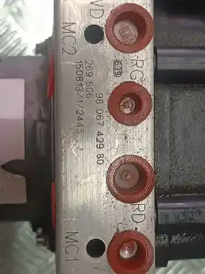 Peça sobressalente para automóvel em segunda mão abs por citroen c4 picasso feel referências oem iam 9806742980  0265244185