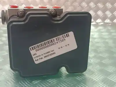 Peça sobressalente para automóvel em segunda mão abs por citroen c4 picasso feel referências oem iam 9806742980  0265244185