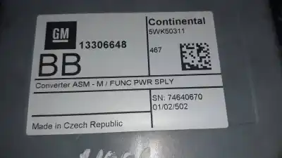 Second-hand car spare part electronic module for opel mokka x design line start/stop oem iam references 13306648 5wk50311 