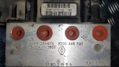 Peça sobressalente para automóvel em segunda mão abs por renault kangoo dynamique referências oem iam 8200446599 0265800498 0265231676