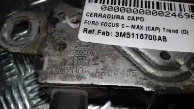 Автозапчастина б/у замок капота для ford focus c-max (cap) trend (d) посилання на oem iam 3m5116700ab  