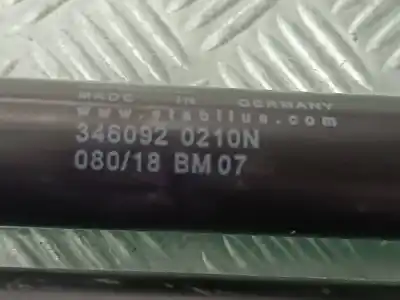 Second-hand car spare part tailgate gas strut for microcar mc2  oem iam references 346092 08018 bm07 0210n