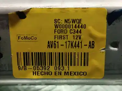 Pezzo di ricambio per auto di seconda mano motore tergicristallo posteriore per ford c-max (cb3) ghia riferimenti oem iam av6117k441ab  