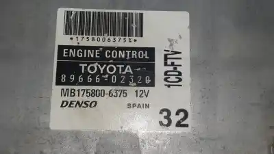 Second-hand car spare part ecu engine control for toyota corolla (e12) 2.0 d-4d linea luna berlina oem iam references 8966602320  mb1758006375