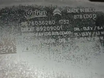 Pezzo di ricambio per auto di seconda mano pilota anteriore destro per citroen c4 picasso attraction riferimenti oem iam 9676036280  89209001