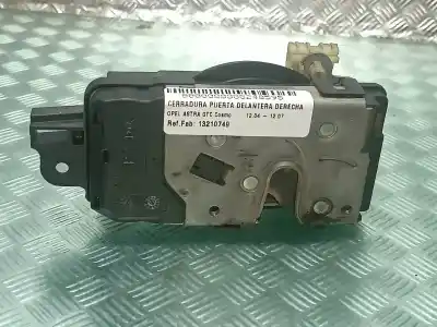 Second-hand car spare part front right door lock for opel astra gtc cosmo oem iam references 13210749