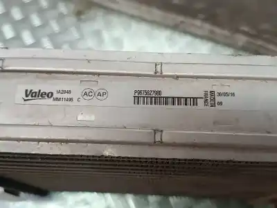 Pezzo di ricambio per auto di seconda mano intercooler per citroen c4 picasso attraction riferimenti oem iam 9675627980  