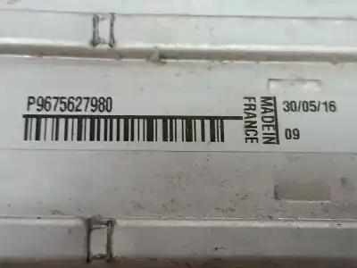 Pezzo di ricambio per auto di seconda mano intercooler per citroen c4 picasso attraction riferimenti oem iam 9675627980  