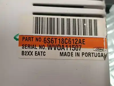 Автозапчасти б/у климат-контроль за ford fusion (cbk) ambiente ссылки oem iam 6s6t18c612ae  