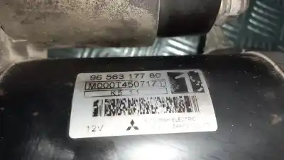 Peça sobressalente para automóvel em segunda mão motor de arranque por citroen c2 furio referências oem iam 9656317780  m000t45071zt