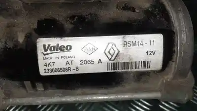 Peça sobressalente para automóvel em segunda mão motor de arranque por dacia duster ambiance 4x2 referências oem iam rsm14-11  233006508r-b