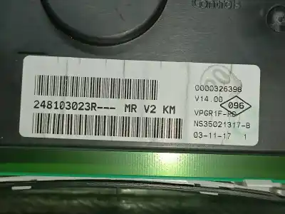 Peça sobressalente para automóvel em segunda mão quadrante por dacia duster ambiance 4x2 referências oem iam 248103023r  2131255