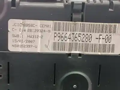 Second-hand car spare part dashboard for citroen c4 picasso sx oem iam references p9664365280f00 281129406 281129745