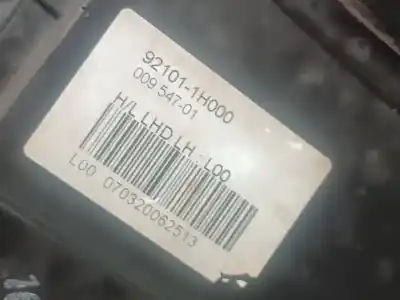 Second-hand car spare part left headlight for kia cee´d * oem iam references 921011h000  00954701