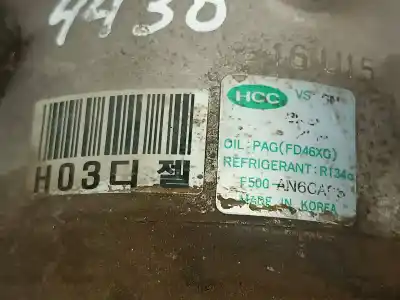 Second-hand car spare part air conditioning compressor for kia cee´d * oem iam references f500an6ca06  vs16u15
