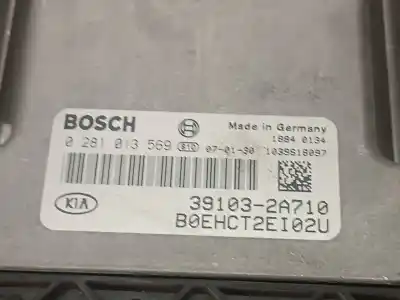 Second-hand car spare part ecu engine control for kia cee´d * oem iam references 0281013569  391032a710