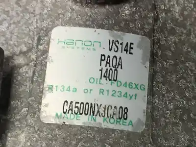 Second-hand car spare part air conditioning compressor for kia xceed tech oem iam references 97701m6300 vs140paqa1400 ca500nxjca08