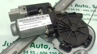 Second-hand car spare part driver left window regulator for citroen c3 1.4 16v sensodrive x-tr oem iam references 966015  