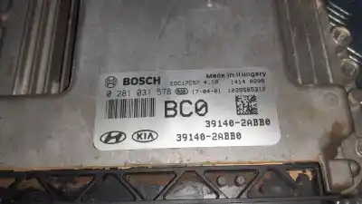 Second-hand car spare part ecu engine control for hyundai ix20 gls sport oem iam references 391402abb0  0281031578