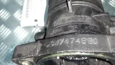 Автозапчастина б/у коробка метелика для peugeot 407 2.0 16v hdi cat (rhr / dw10bted4) посилання на oem iam 9647474880  