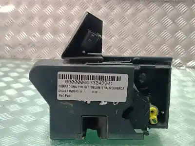 Pezzo di ricambio per auto di seconda mano serratura porta anteriore sinistra per dacia sandero stepway essential riferimenti oem iam 