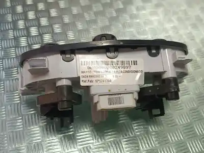 Peça sobressalente para automóvel em segunda mão comando de sofagem (chauffage / ar condicionado)  por dacia sandero stepway essential referências oem iam 5p3741700  