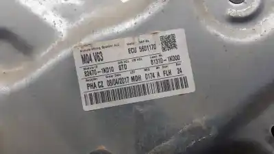 Second-hand car spare part driver left window regulator for hyundai ix20 gls sport oem iam references 824701k010  813101k000