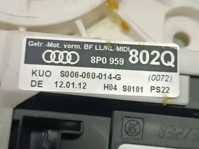 Автозапчастина б/у двигатель переднього правого скла для audi a3 (8p) restyling посилання на oem iam 8p0959802q  0130822205