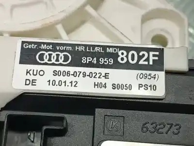 Автозапчасти б/у мотор заднего правого стекла за audi a3 (8p) restyling ссылки oem iam 0130822263  8p4959802f