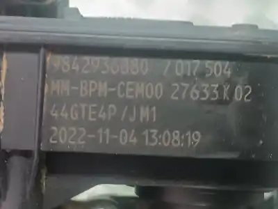 Автозапчастина б/у коробка метелика для opel mokka mokka (2020 >) посилання на oem iam 9842936880  44gte4p