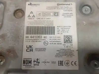 Автозапчастина б/у аудіо система / радіо cd для opel mokka mokka (2020 >) посилання на oem iam 9844106380  