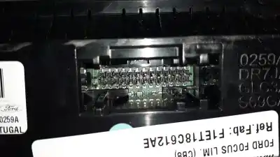 Second-hand car spare part climate control for ford focus lim. (cb8) * oem iam references f1et18c612ae a12888130 wu1v007811