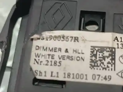 Second-hand car spare part headlight height adjuster switch for renault clio iv clio iv oem iam references 251900567r  