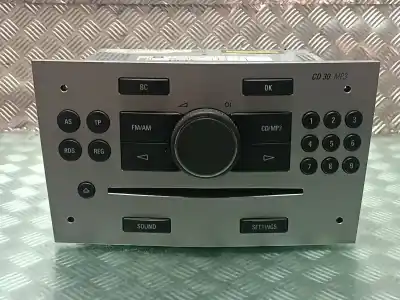 Second-hand car spare part audio system / radio cd for opel astra gtc 1.7 16v cdti oem iam references 13255554