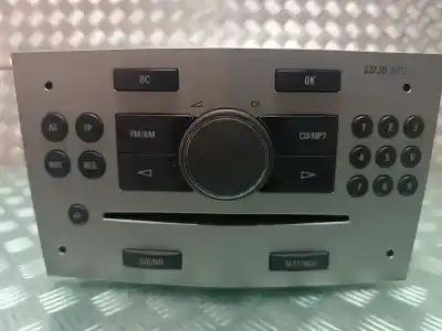 Second-hand car spare part audio system / radio cd for opel astra gtc 1.7 16v cdti oem iam references 13255554  47316088