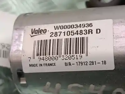 Peça sobressalente para automóvel em segunda mão motor do limpador traseiro por renault clio iv clio iv referências oem iam 287105483r  
