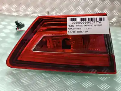 Peça sobressalente para automóvel em segunda mão farolim interior traseiro esquerdo por renault clio iv clio iv referências oem iam 265552424r