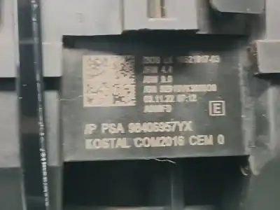 Автозапчасти б/у многофункциональное управление за opel mokka mokka (2020 >) ссылки oem iam 98406957yx  