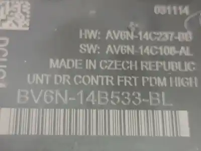Second-hand car spare part electronic module for ford focus lim. (cb8) * oem iam references bv6n14b533bl  