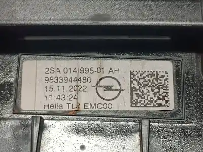 Автозапчастина б/у внутрішній лівий задній ліхар для opel mokka mokka (2020 >) посилання на oem iam 9833944480  