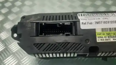 Peça sobressalente para automóvel em segunda mão comando de sofagem (chauffage / ar condicionado) por ford focus lim. (cb4) focus lim. (cb4) (2007 - 2011) referências oem iam 7m5t18c612ce  w5xa43284